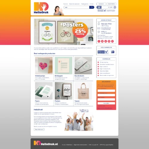 HelloDruk website