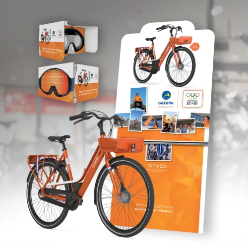 Gazelle POS materiaal en VR-bril